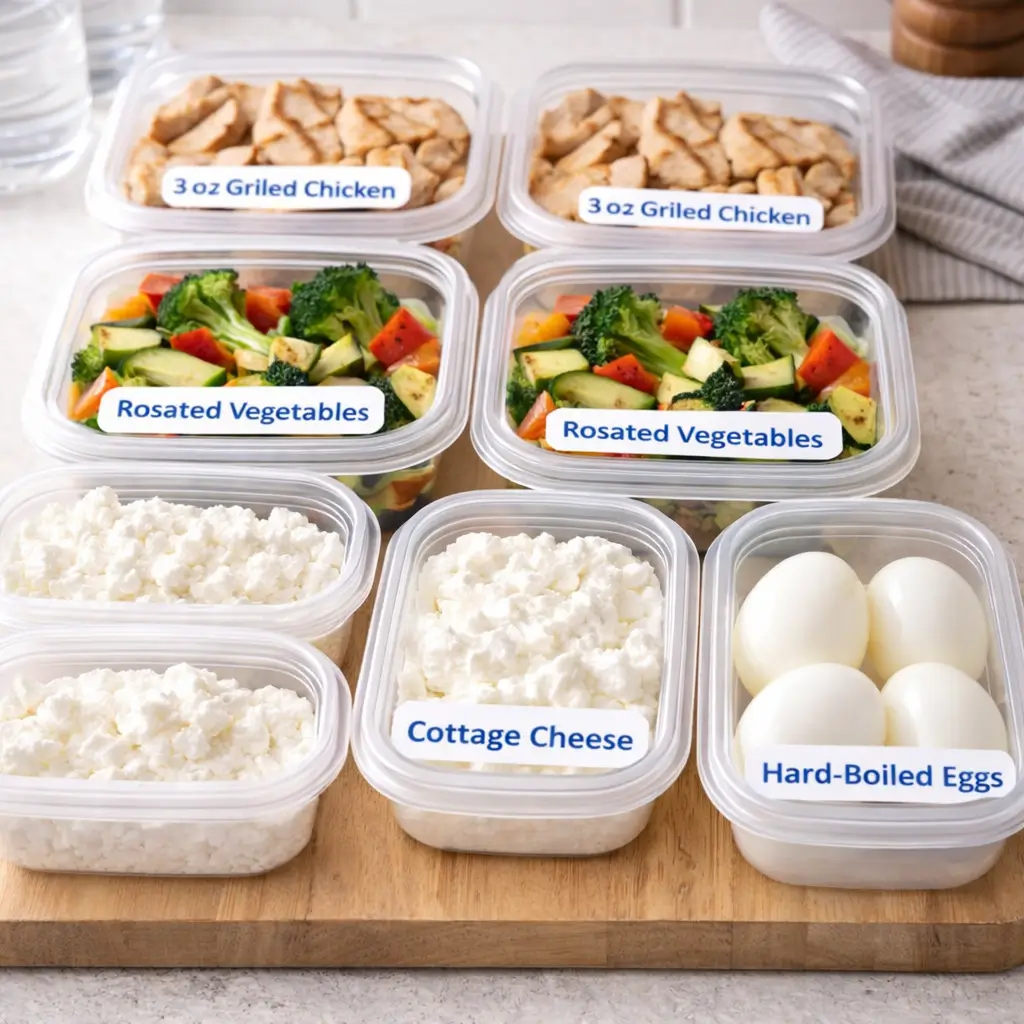 Bariatric friendly egg muffin cups for breakfast