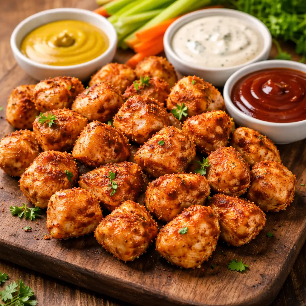 Dipping sauces for roasted chicken bites