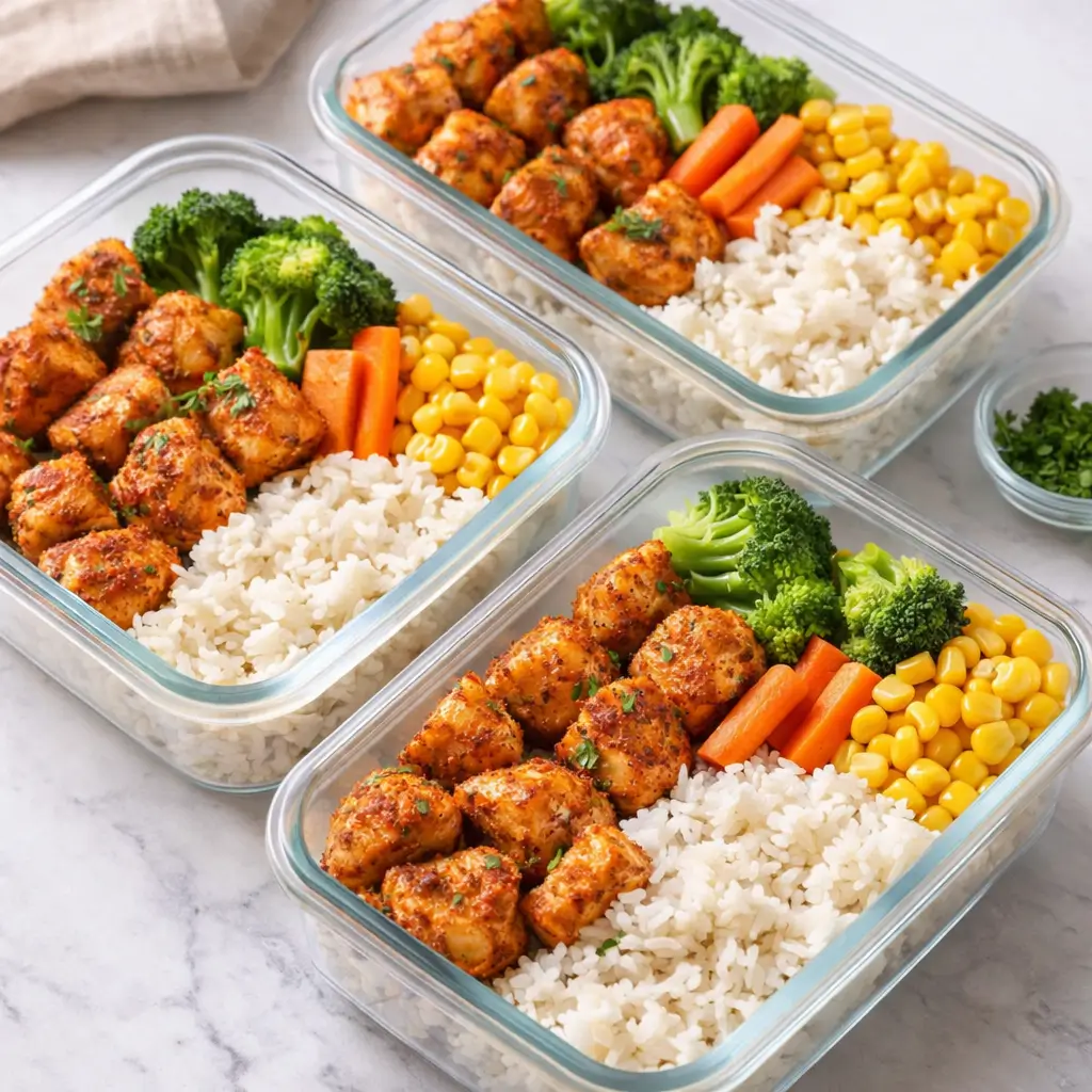 Meal prep using bojangles roasted chicken bites recipe