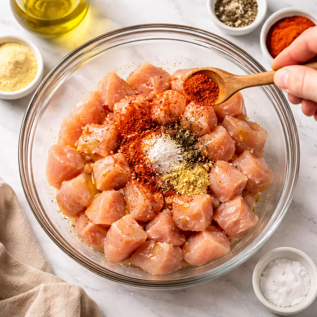 Seasoning chicken for bojangles roasted chicken bites recipe