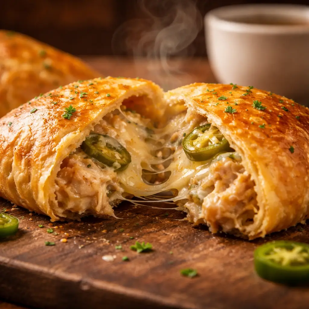 starbucks jalapeno chicken pocket recipe with melted cheese inside