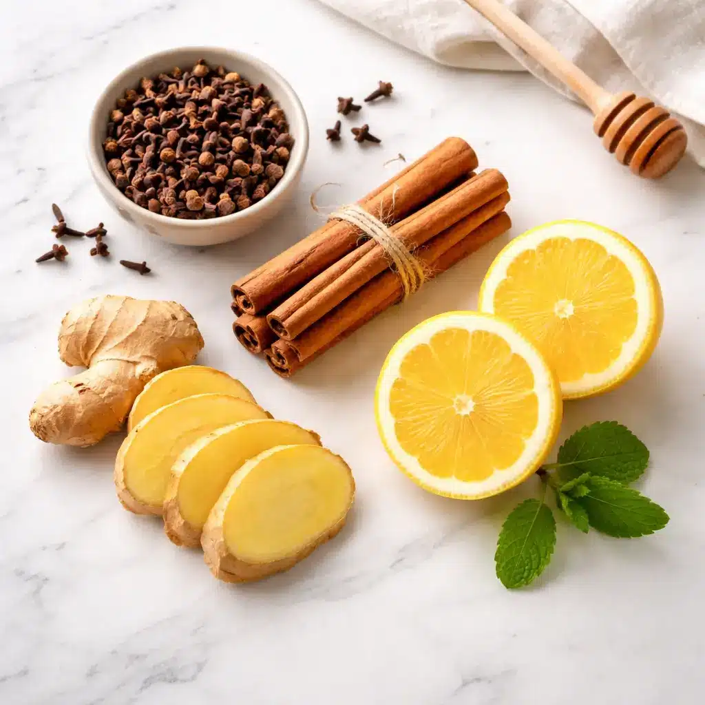 ingredients for clove tea recipe for weight loss