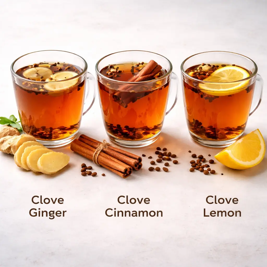 clove tea recipe for weight loss clove tea variations for weight loss with ginger cinnamon and lemon