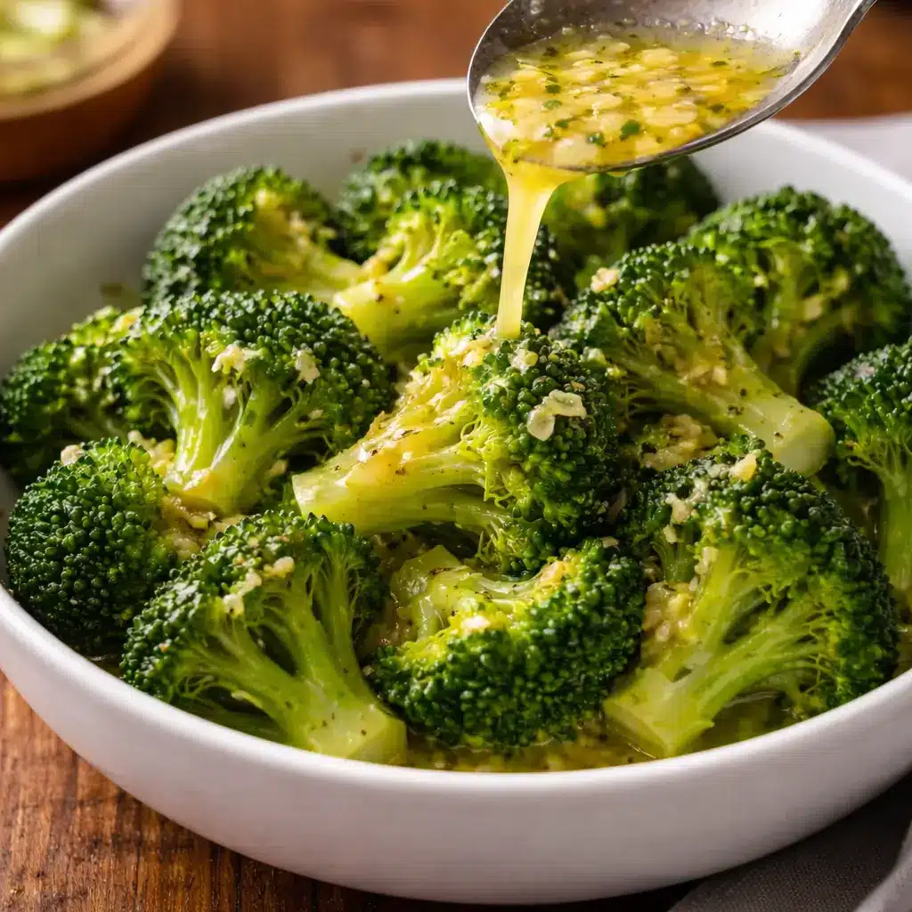 garlic butter variation of applebees broccoli recipe