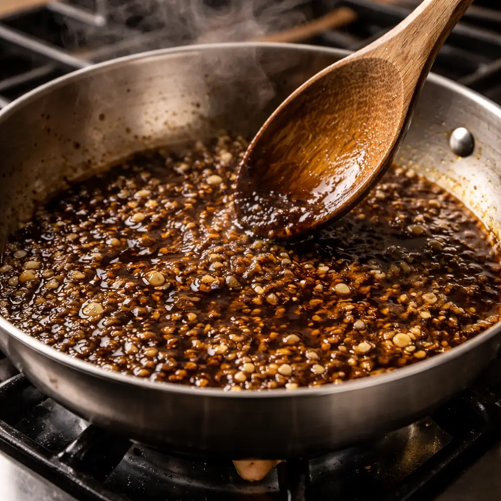 Reducing Madeira wine for sauce