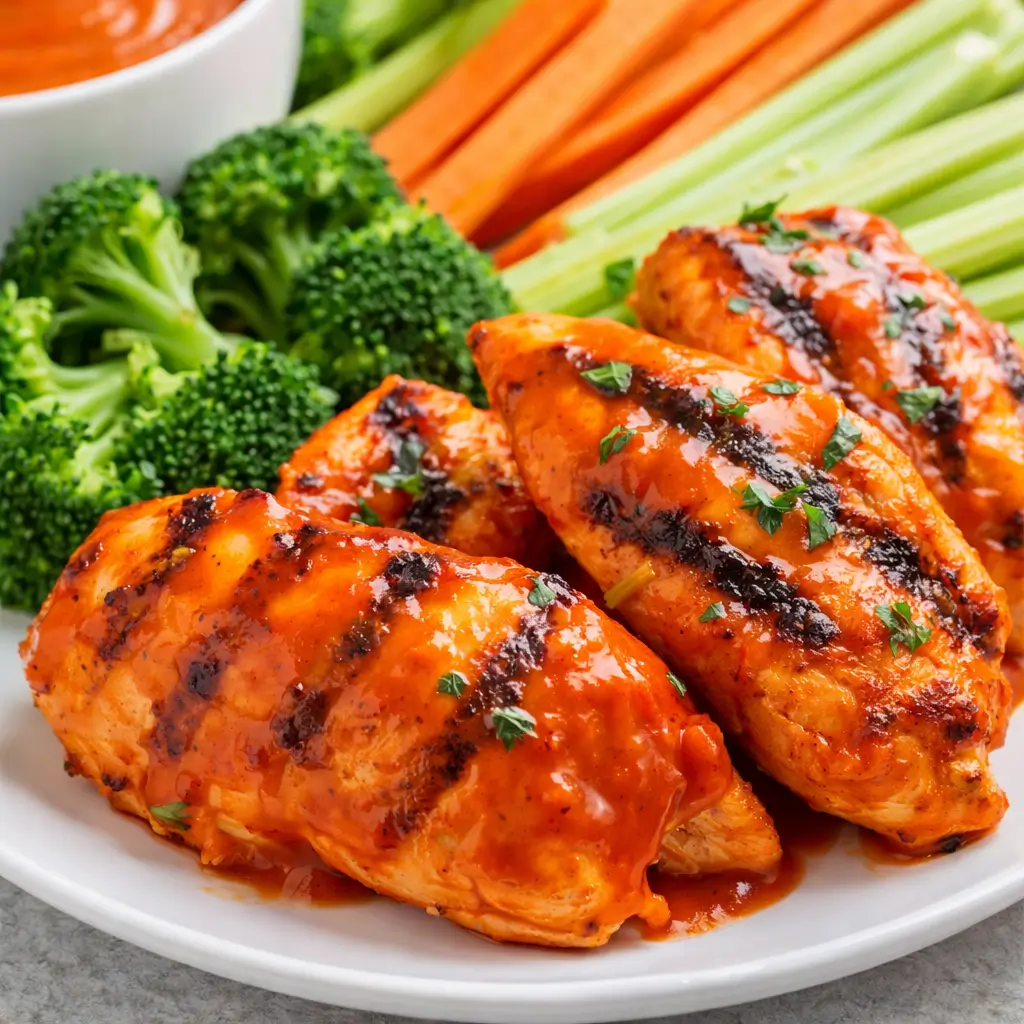 Meal using low calorie buffalo sauce recipe