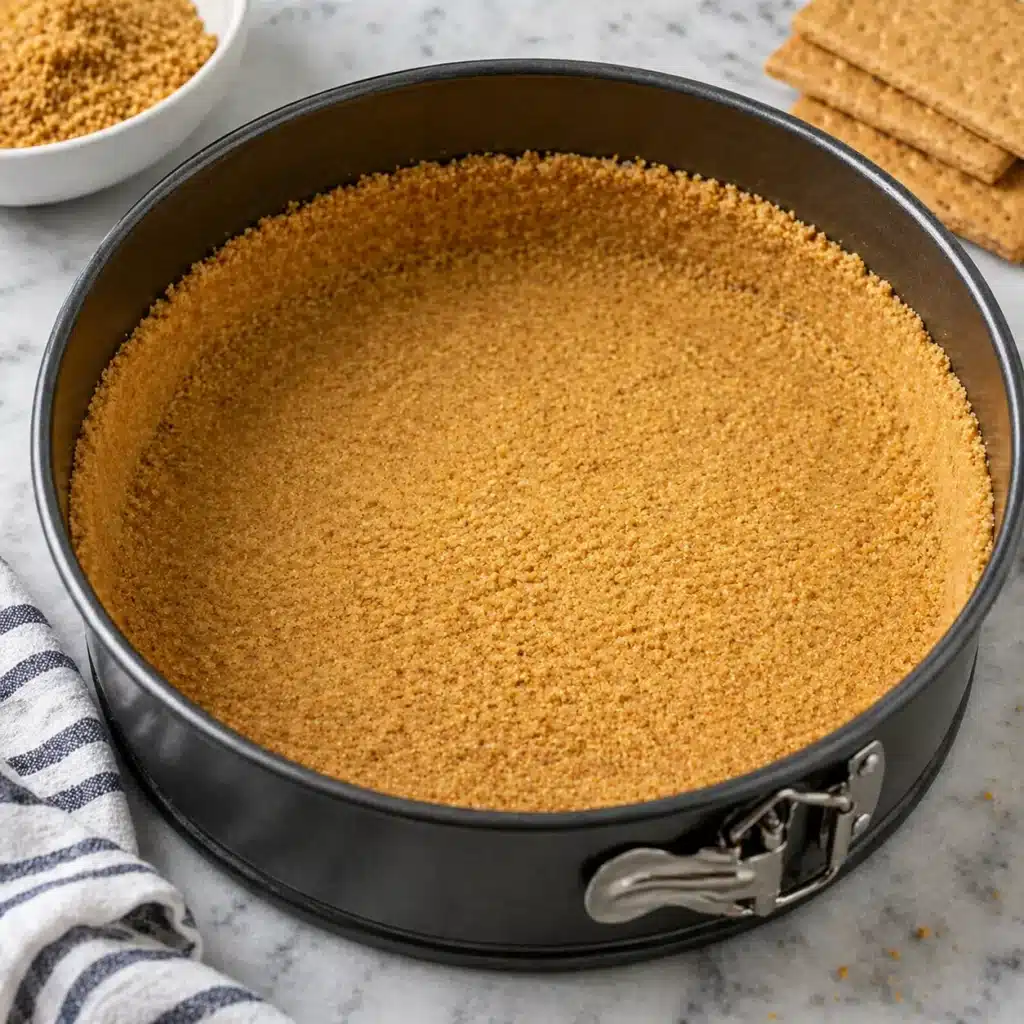 cheesecake crust preparation