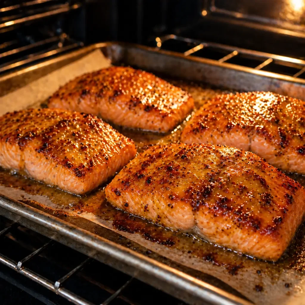 serving martha stewart honey mustard salmon recipe
