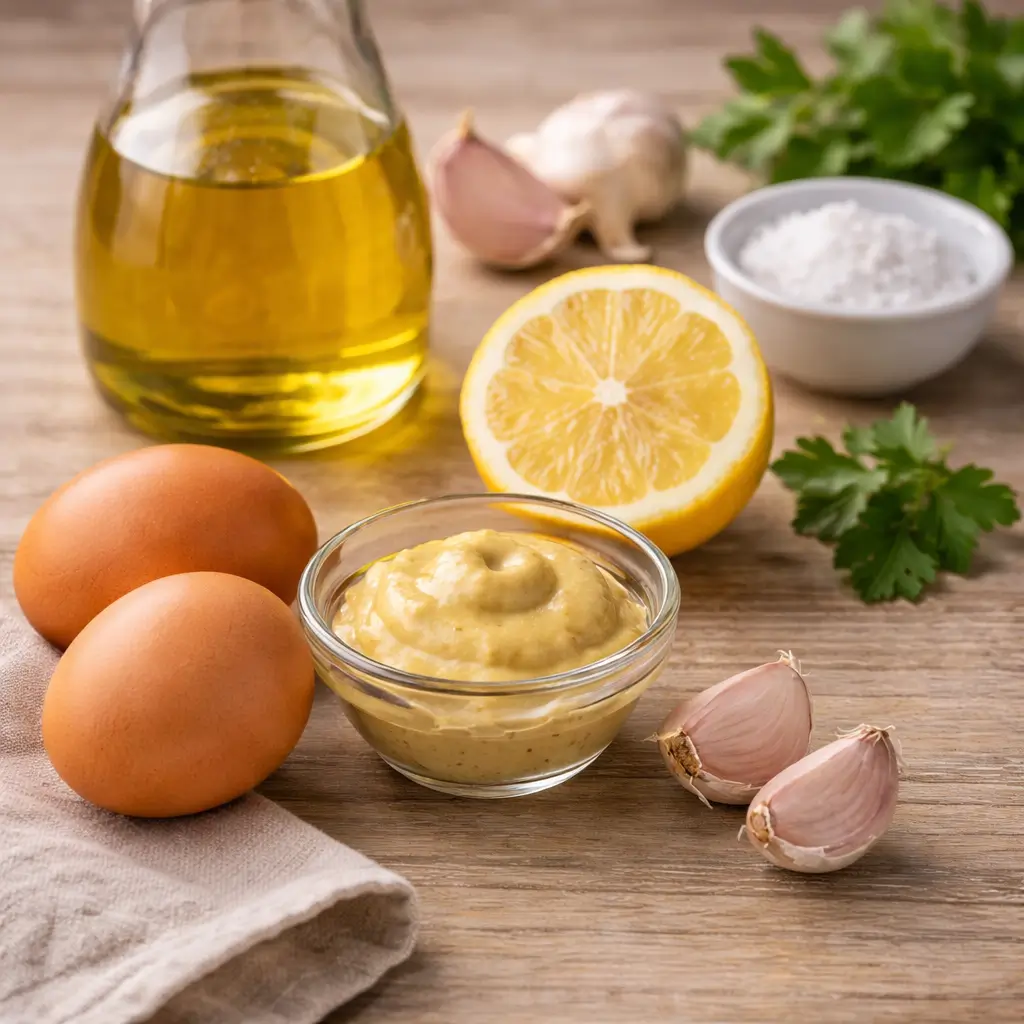 ingredients for gordon ramsay mayonnaise recipe