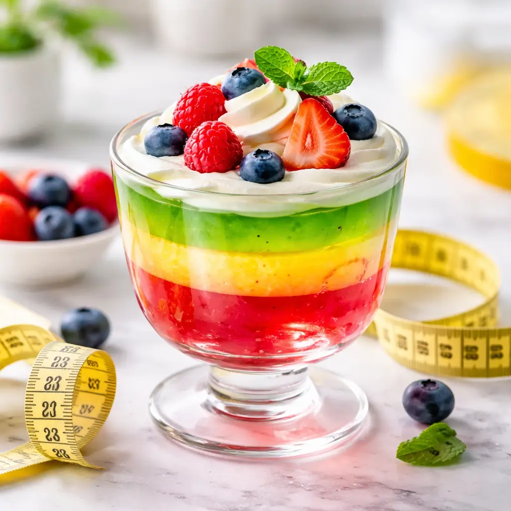 mounjaro jello recipe for weight loss colorful low calorie dessert