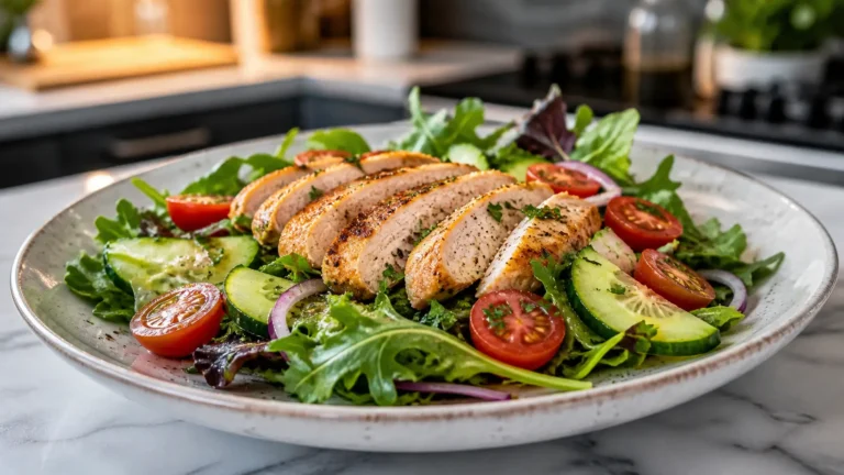 Gordon Ramsay chicken salad recipe plated fresh